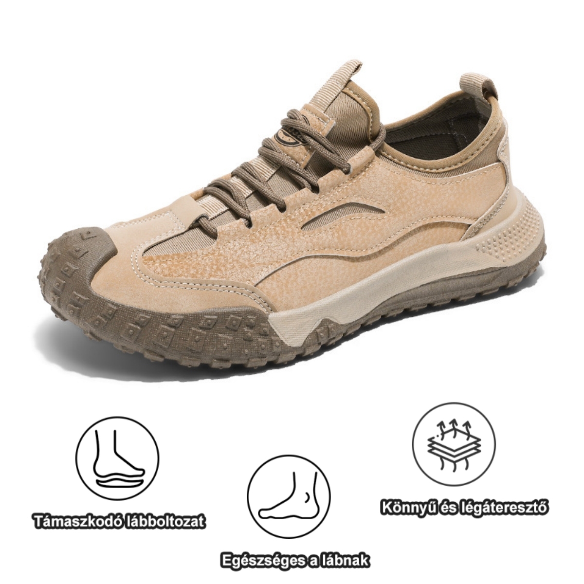 【🎁Utolsó nap féláron, ne hagyd ki】 Ergonomikus kialakítású ortopéd cipők, válogatott marhabőrből + kézzel varrva