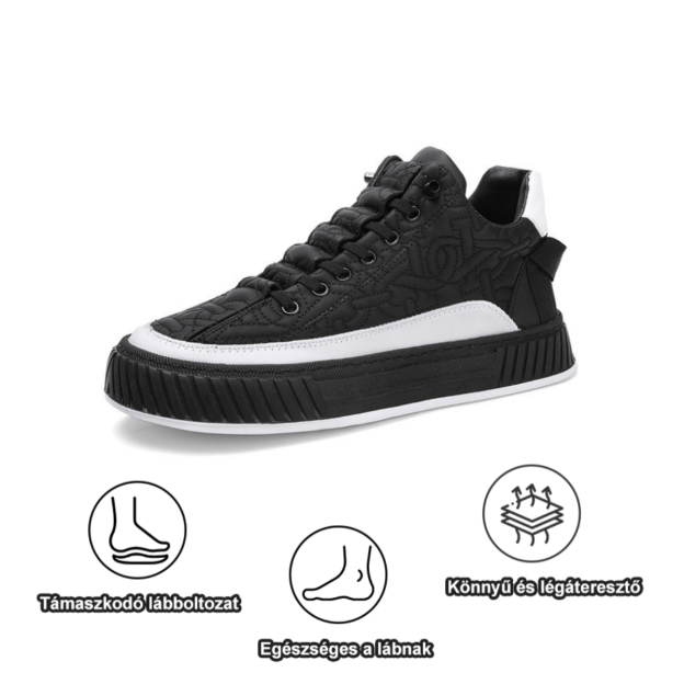 [🎁Utolsó nap 50% kedvezmény – ne hagyd ki] Ergonomikus kialakítású ortopéd cipő – prémium bőr + kézzel varrott 👞