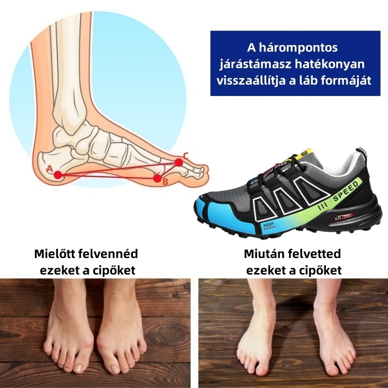 [⏰50% kedvezmény ma - ne hagyja ki] Ergonomikus túrabakancsok - Prémium bőr + Kézzel varrott 👞