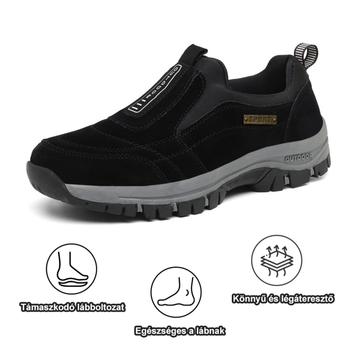 [🔥Korlátozott ideig 50% kedvezmény - ne hagyd ki] Ergonomikus kialakítású ortopéd cipő - segítségével könnyedén megszabadulhatsz a lábfájdalmaktól👞