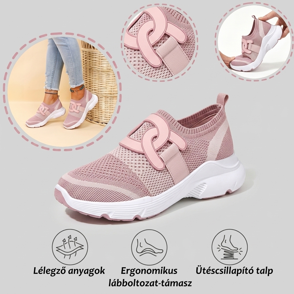 【⏰Utolsó nap, 70% kedvezmény! Ne maradj le!】Ergonómiailag tervezett ortopéd cipők ütéscsillapítással, ✅️Egészséges ortopéd cipők kifejezetten európai nők számára.