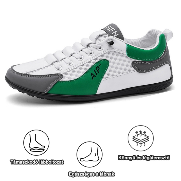 【⏰Nyári 50% kedvezmény - Ne hagyja ki】Ergonomikus kialakítás - Lélegző nyári ortopéd cipő - Prémium bőr + kézzel varrott 👞