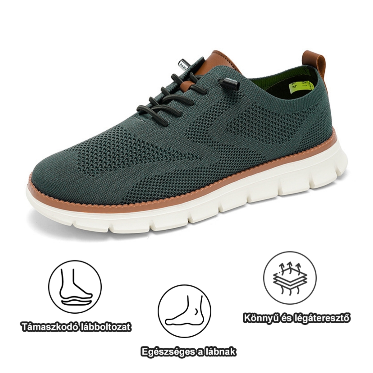 ⏰50% kedvezmény ma, ne hagyd ki! Ergonomikus ortopéd cipők, elegáns brit stílus, lélegző + kézzel varrott