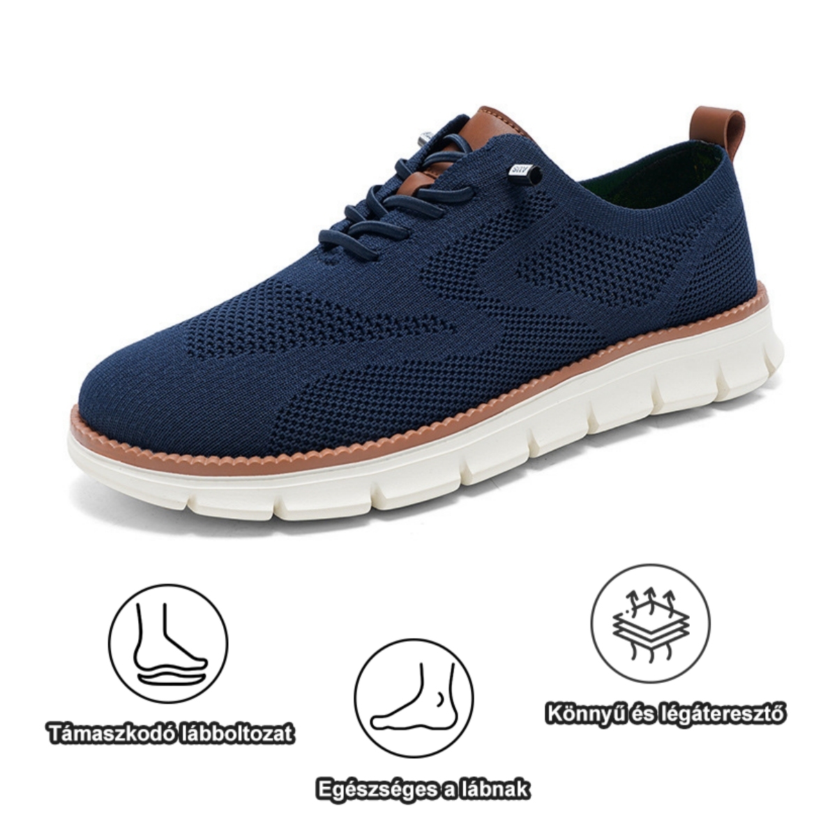 ⏰50% kedvezmény ma, ne hagyd ki! Ergonomikus ortopéd cipők, elegáns brit stílus, lélegző + kézzel varrott