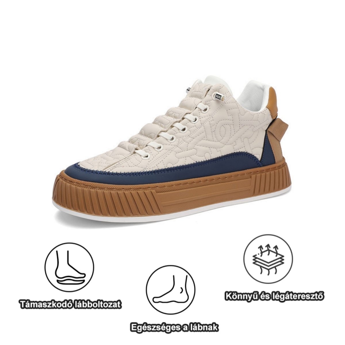 [🎁Utolsó nap 50% kedvezmény – ne hagyd ki] Ergonomikus kialakítású ortopéd cipő – prémium bőr + kézzel varrott 👞