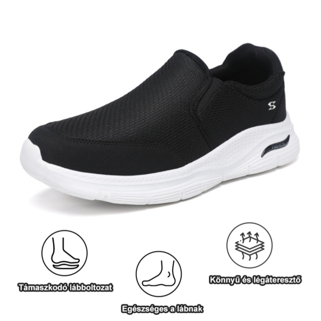 【🎁 Ma 50% kedvezmény - ne hagyd ki】 Ergonomikus kialakítású ortopéd cipő - minőségi bőr + kézi varrás 👞