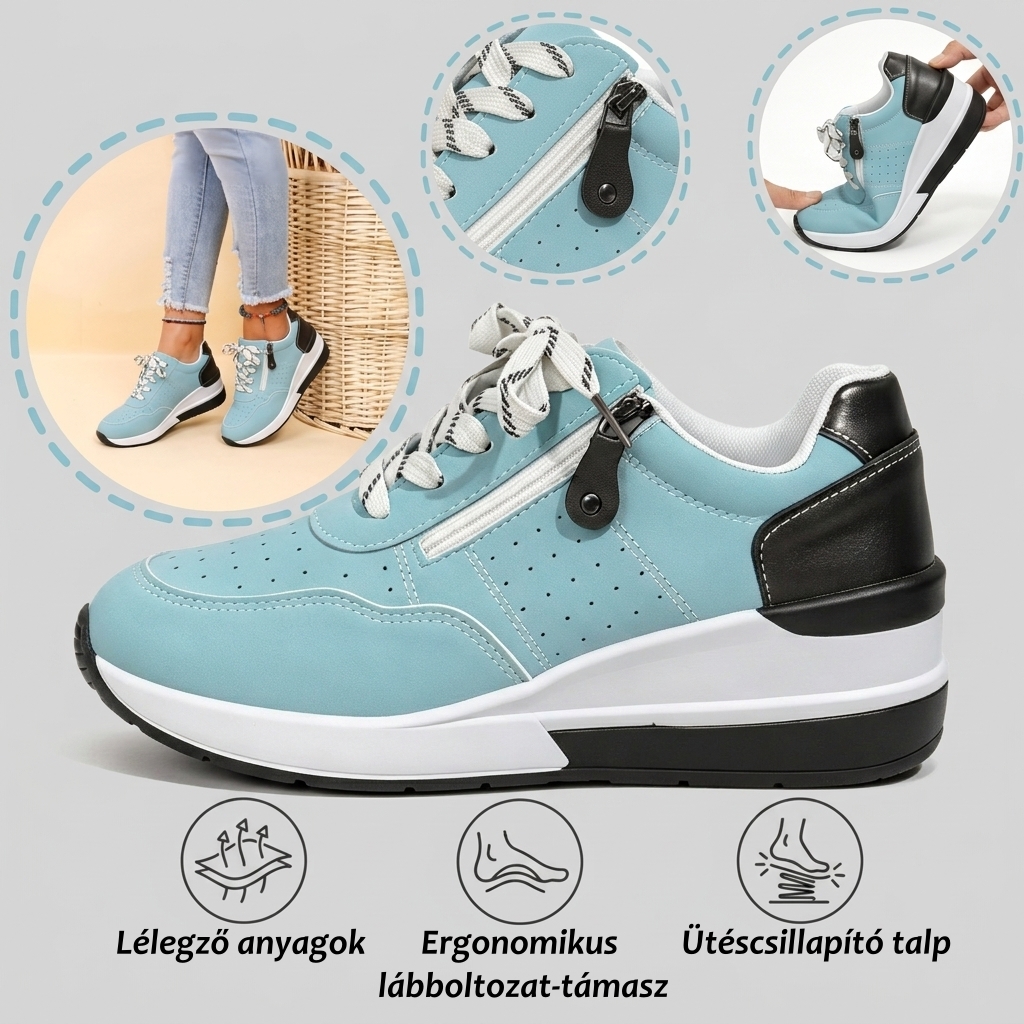 【⏰Utolsó nap, 70% kedvezmény! Ne maradj le!】Ergonómiailag tervezett ortopéd cipők ütéscsillapítással, ✅️Egészséges ortopéd cipők kifejezetten európai nők számára.