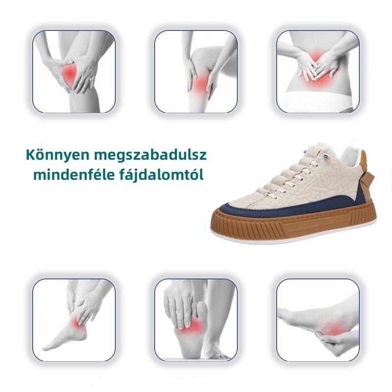 [🎁Utolsó nap 50% kedvezmény – ne hagyd ki] Ergonomikus kialakítású ortopéd cipő – prémium bőr + kézzel varrott 👞