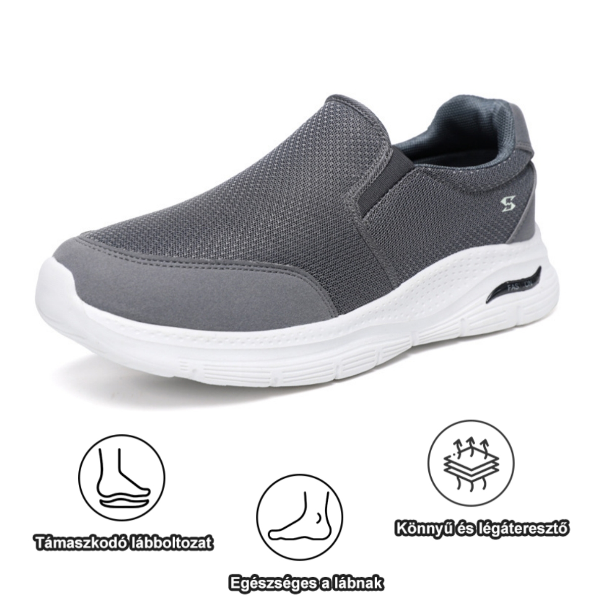 【🎁 Ma 50% kedvezmény - ne hagyd ki】 Ergonomikus kialakítású ortopéd cipő - minőségi bőr + kézi varrás 👞