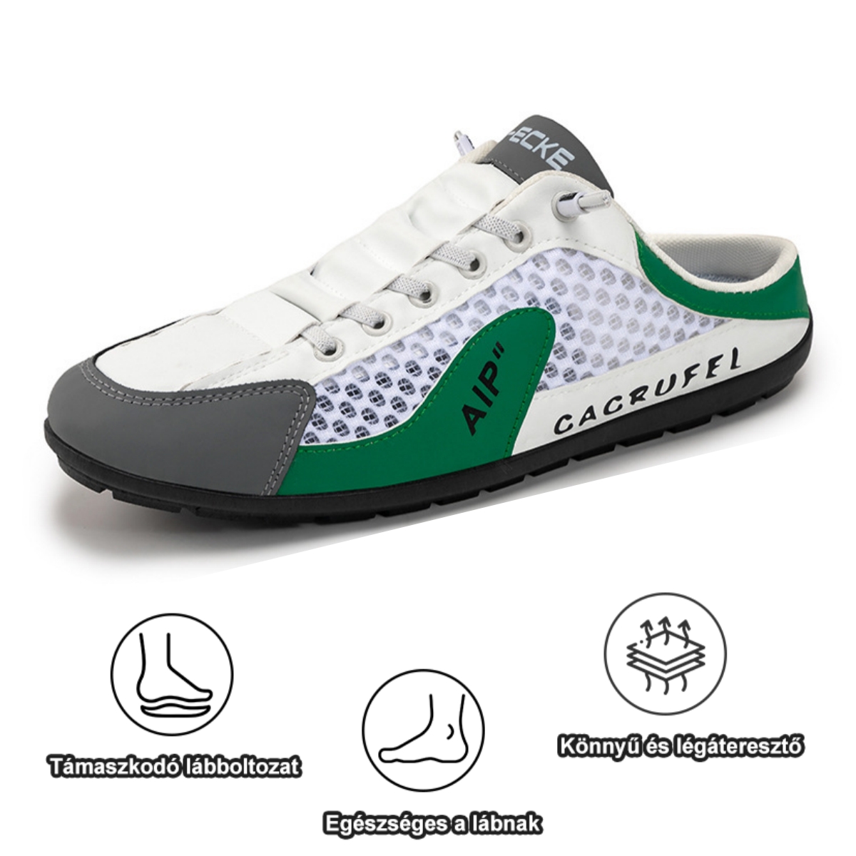 【⏰Nyári 50% kedvezmény - Ne hagyja ki】Ergonomikus kialakítás - Lélegző nyári ortopéd cipő - Prémium bőr + kézzel varrott 👞