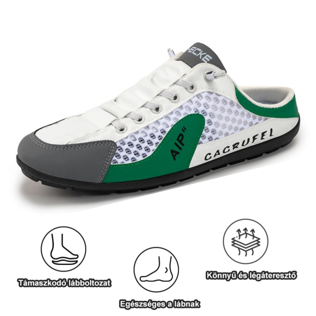 【⏰Nyári 50% kedvezmény - Ne hagyja ki】Ergonomikus kialakítás - Lélegző nyári ortopéd cipő - Prémium bőr + kézzel varrott 👞