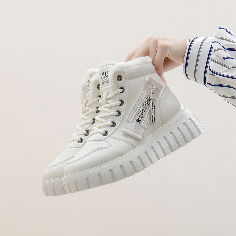 [🔥Korlátozott ideig 50% kedvezmény - nem szabad kihagyni] Női vastag talpú bőrcsizma - kiváló minőségű bőr + csúszásgátló + esőálló 👞