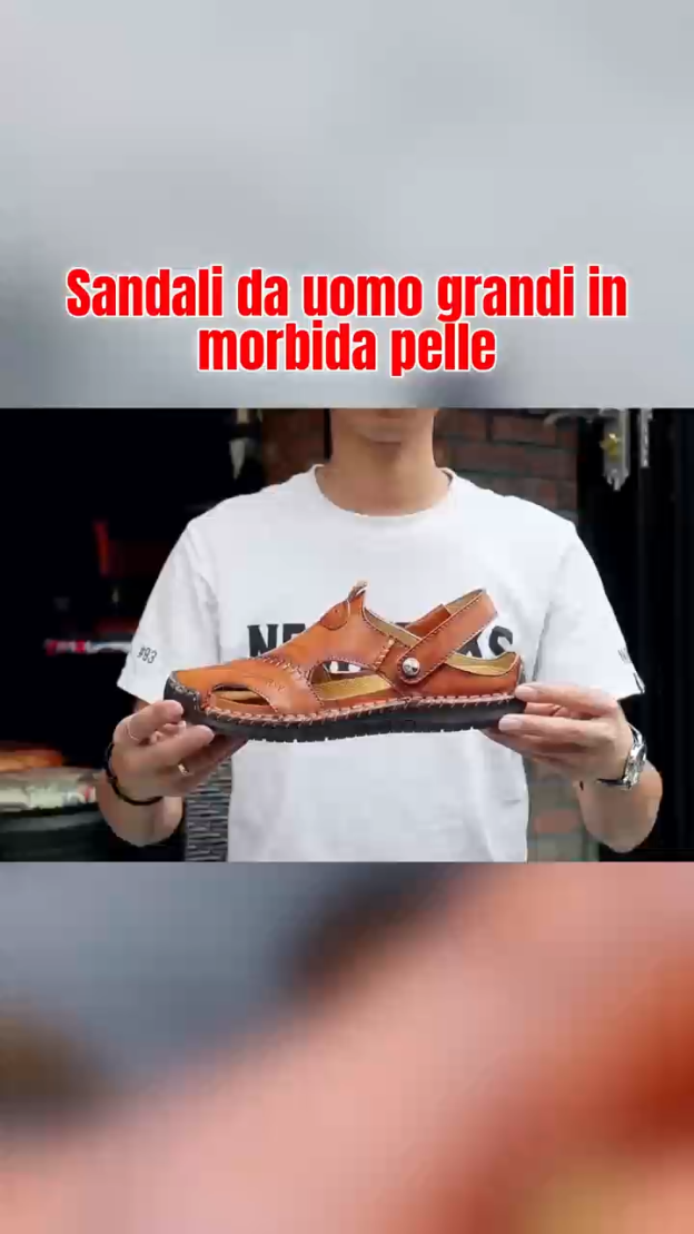 [🎁Utolsó nap féláron, ne hagyd ki] Ergonomikusan tervezett ortopéd szandálok, válogatott marhabőrből + kézzel varrva