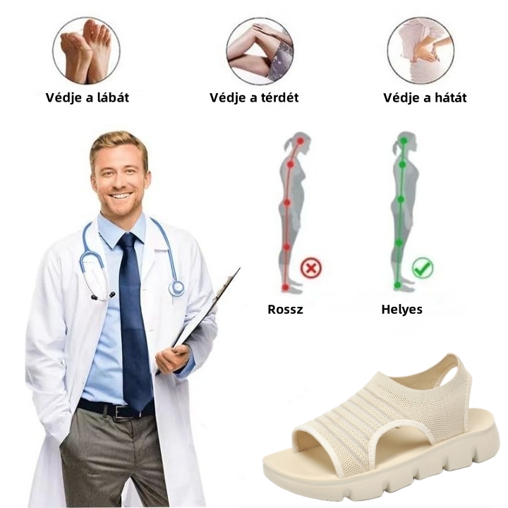 [🎁Utolsó nap féláron - ne hagyd ki] Ergonomikus kialakítású ortopéd szandálok - fájdalommentes járás👞 kényelmesebbé teszik a járást