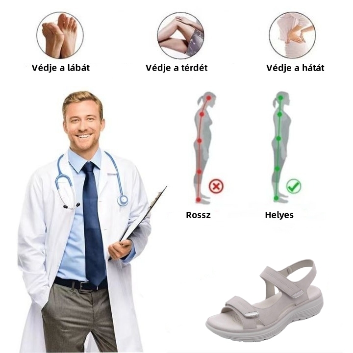 [🎁Ma féláron - ne hagyd ki] Ergonomikus kialakítású ortopéd szandál - fájdalommentes járás 👞 kényelmesebbé teszi a sétát
