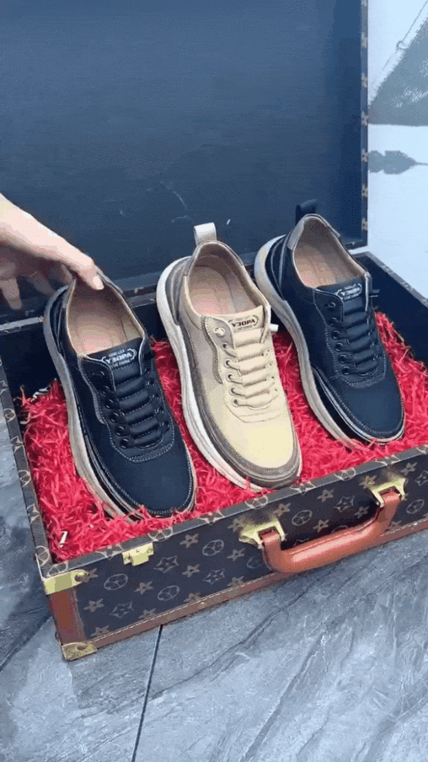 🎄Karácsonyi akció: 70% kedvezmény – ne hagyja ki! Fejlesztett ortopéd cipő, ergonómikus kialakítás – vízálló és csúszásmentes – prémium minőségű bőr + kézzel varrott 👞