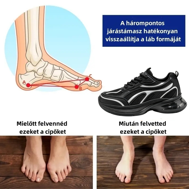 【⏰Utolsó nap, 70% kedvezmény! Ne maradj le!】Ergonómiailag tervezett ortopéd cipők ütéscsillapítással, ✅️Egészséges ortopéd cipők, amelyeket kifejezetten európai férfiak számára terveztek.