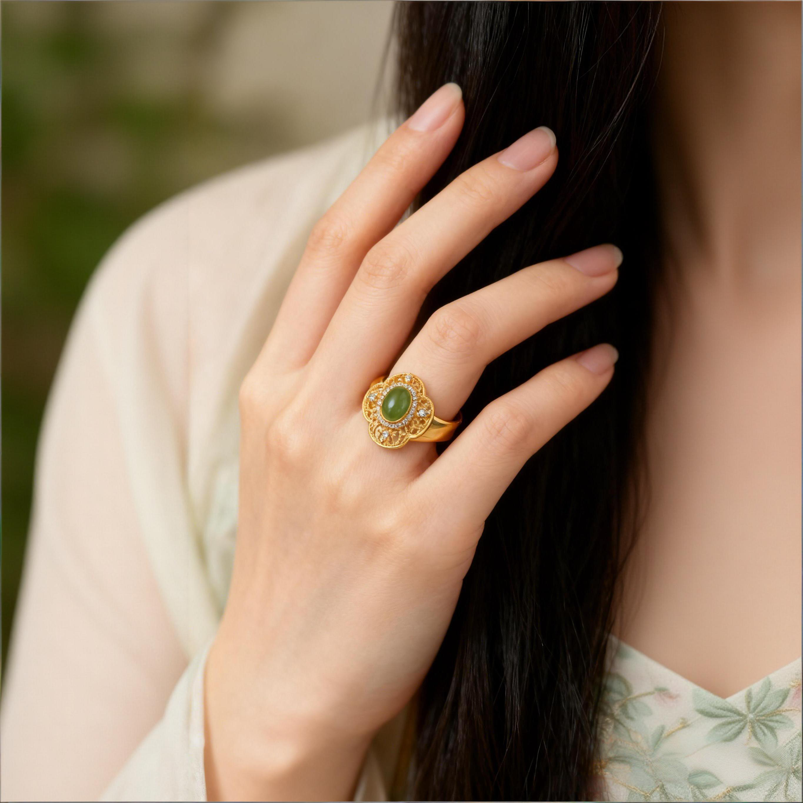 Clover Ring