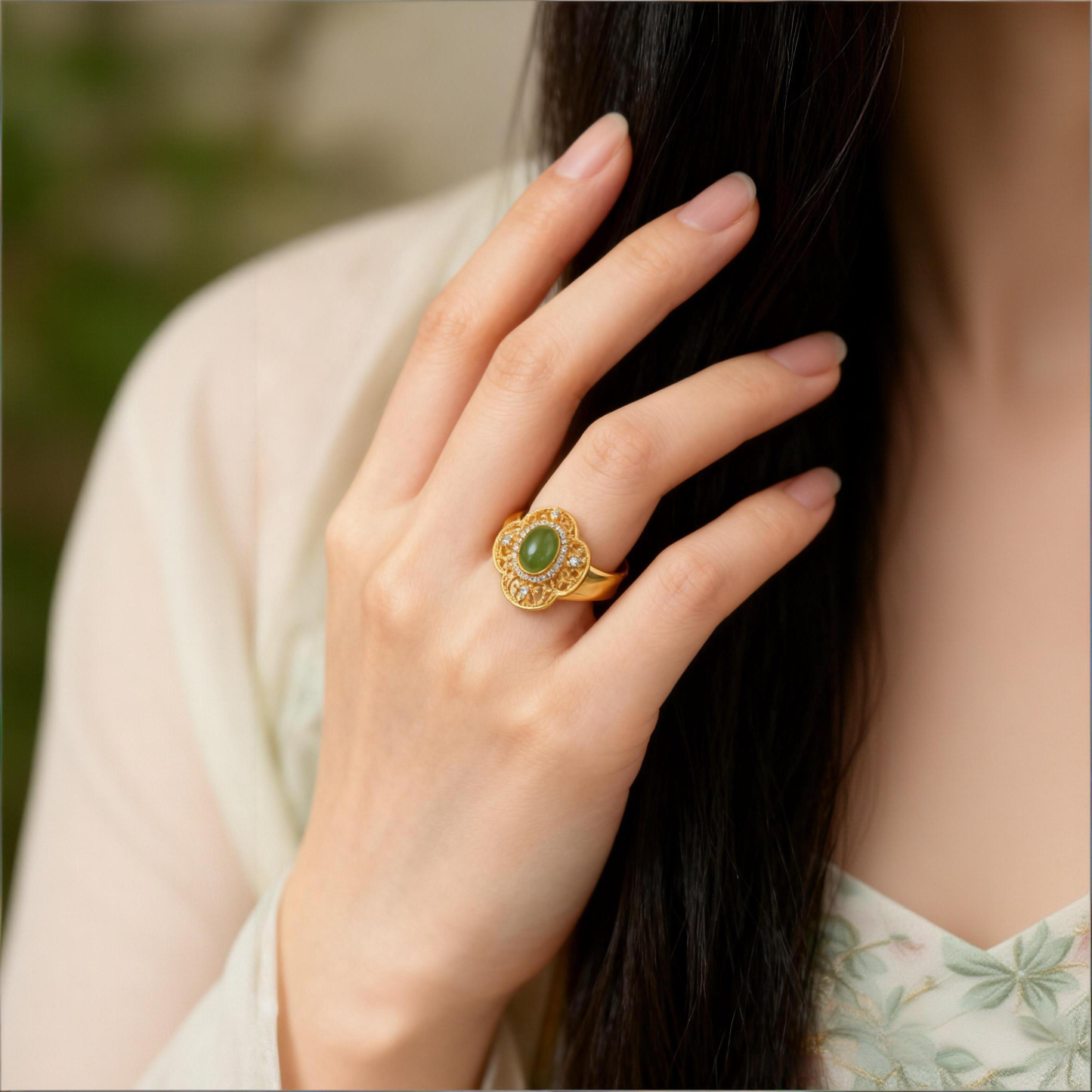 Clover Ring