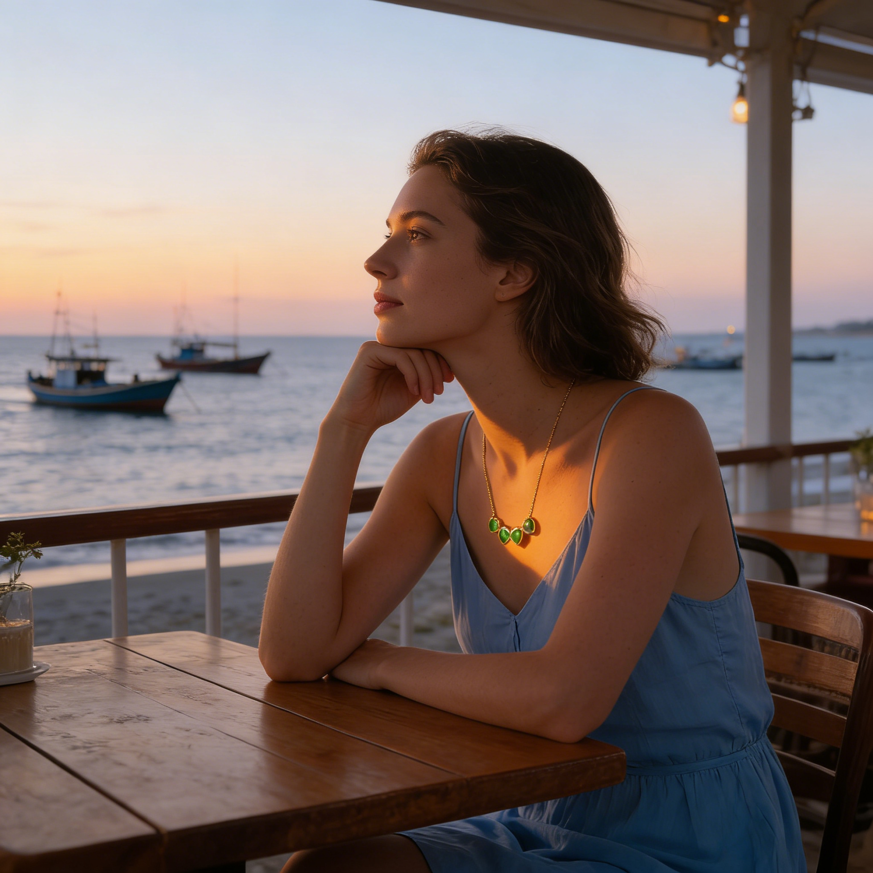 Dual-Design Heart-Shaped Pendant