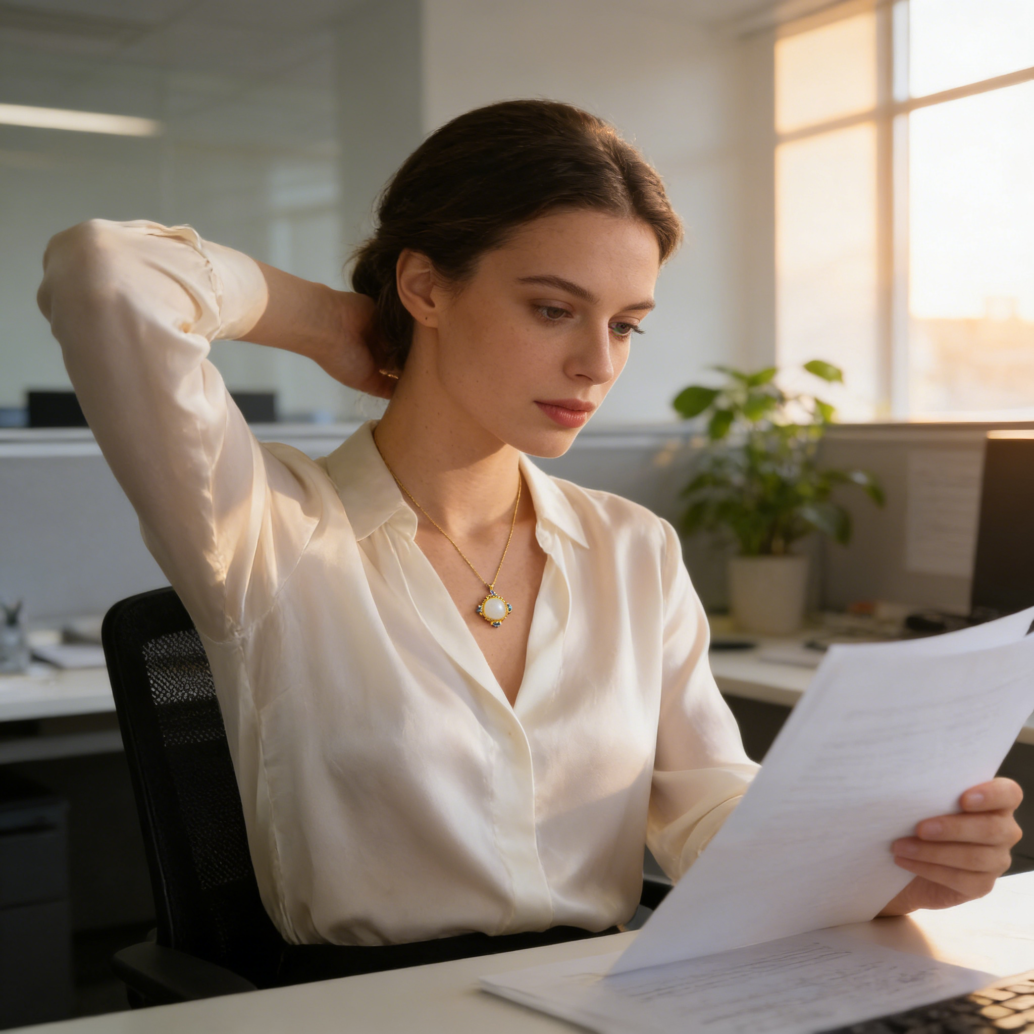 Enamel Sachet Pendant