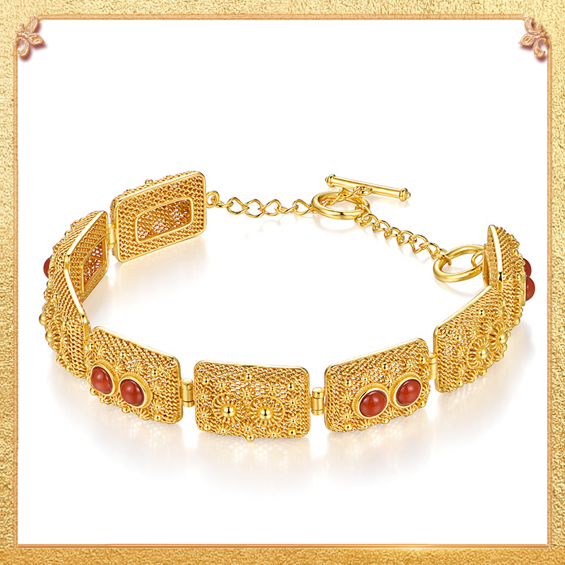 Embossing Technique Bracelet