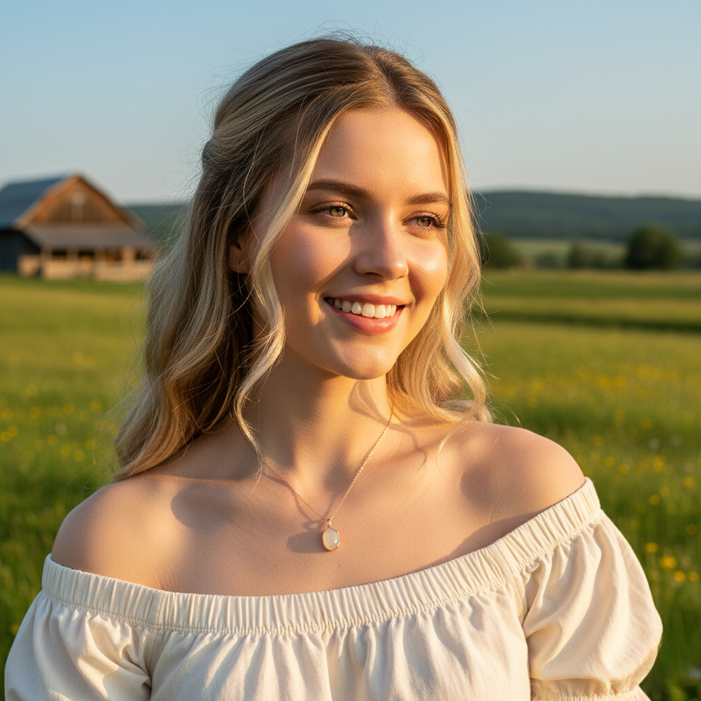 minimalist Hetian white jade pendant