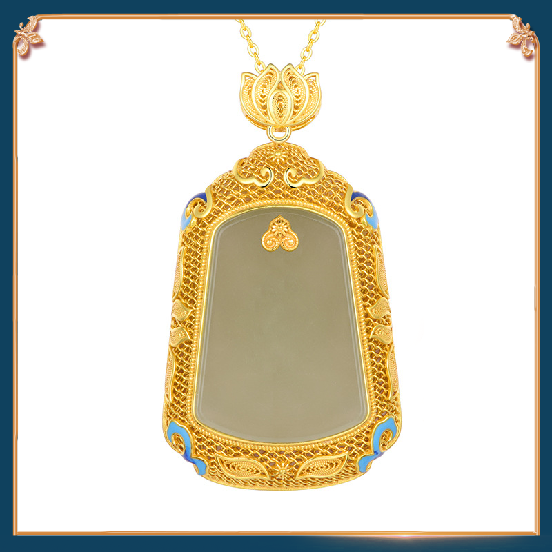 close-up shot display of the all is Well Pendant