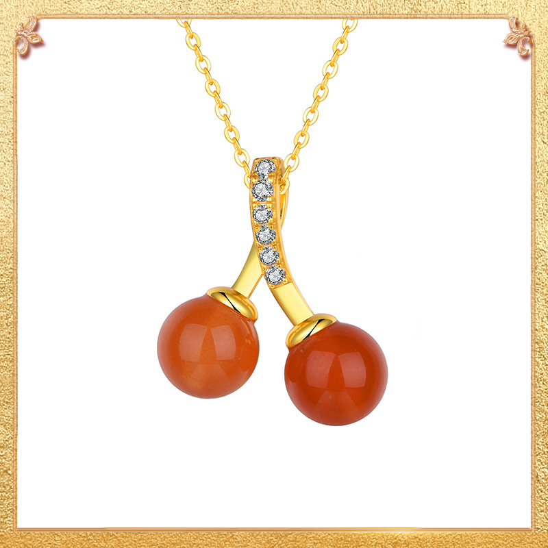 Cherry-shaped Pendant