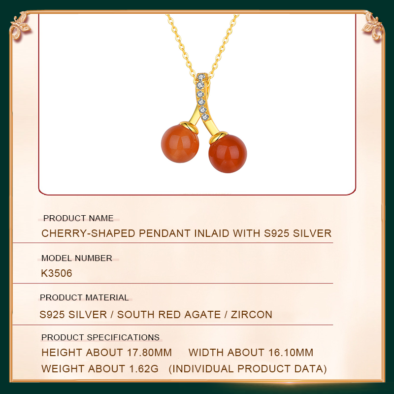 Cherry-shaped Pendant