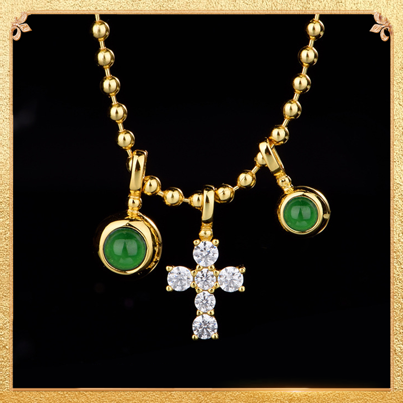 Lucky Emerald Necklace