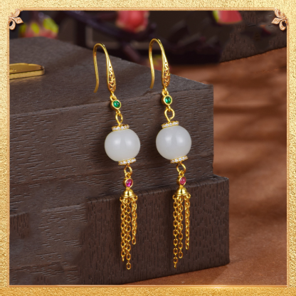 the second display of the bounty earrings