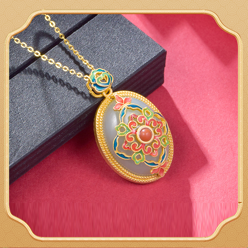 the second display of the fortune dunhuang pendant