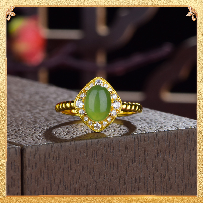 Classical Rhombus Ring - Symbolizes a life filled with brightness