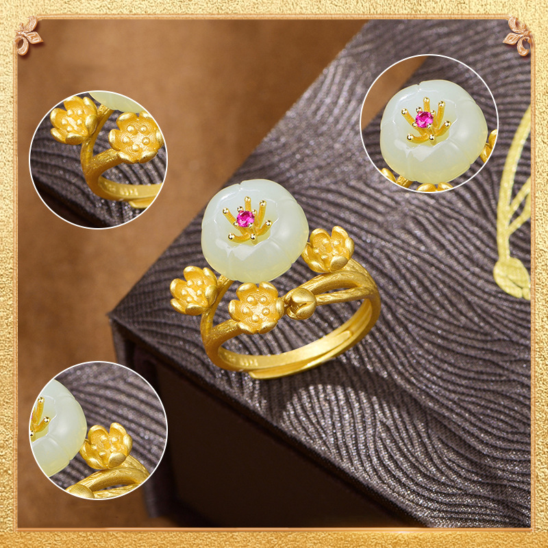 Plum Ring - A symbol of the spirit of perseverance