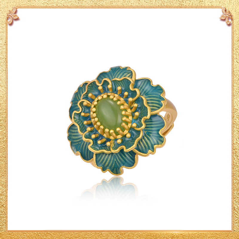 Peony Ring - King of Flowers