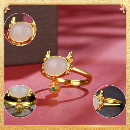 Spirit Dragon Ring - Like an ornament from a dreamy realm