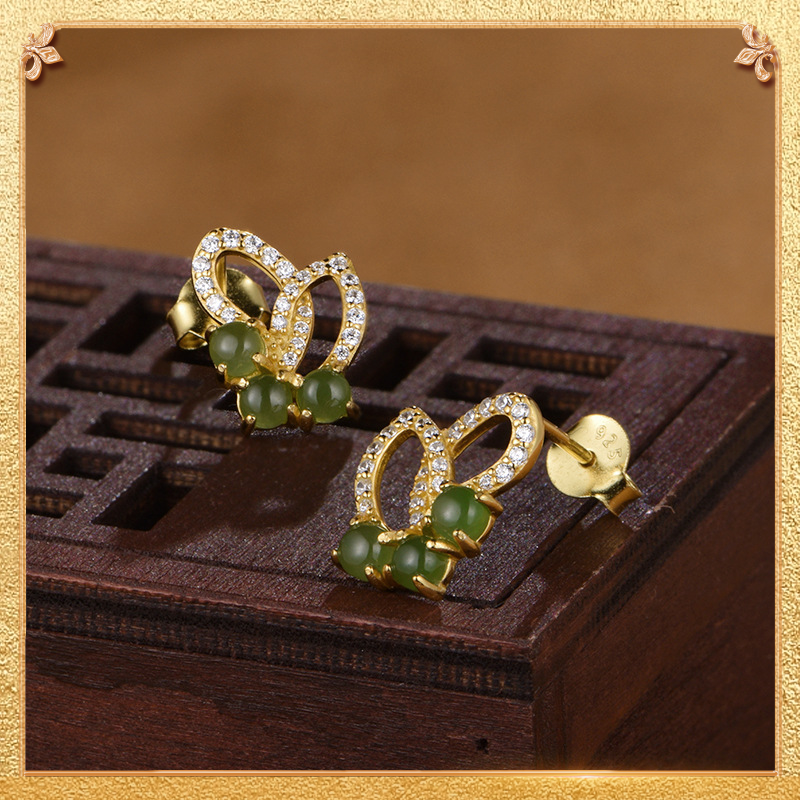 Green butterfly Earrings - embody profound cultural connotations
