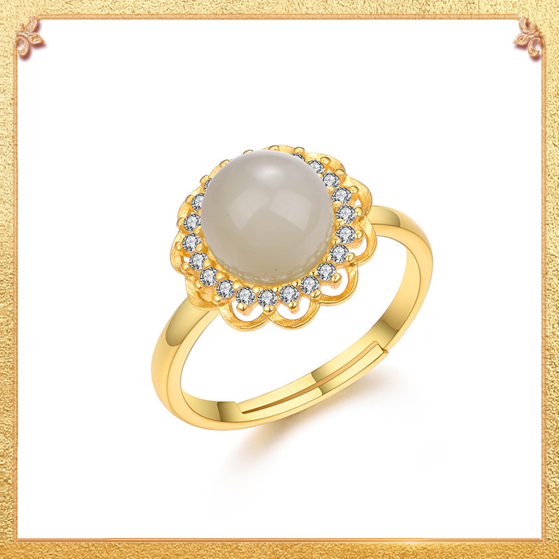 Baby's - Breath Ring: Symbolizing hope and a bright life