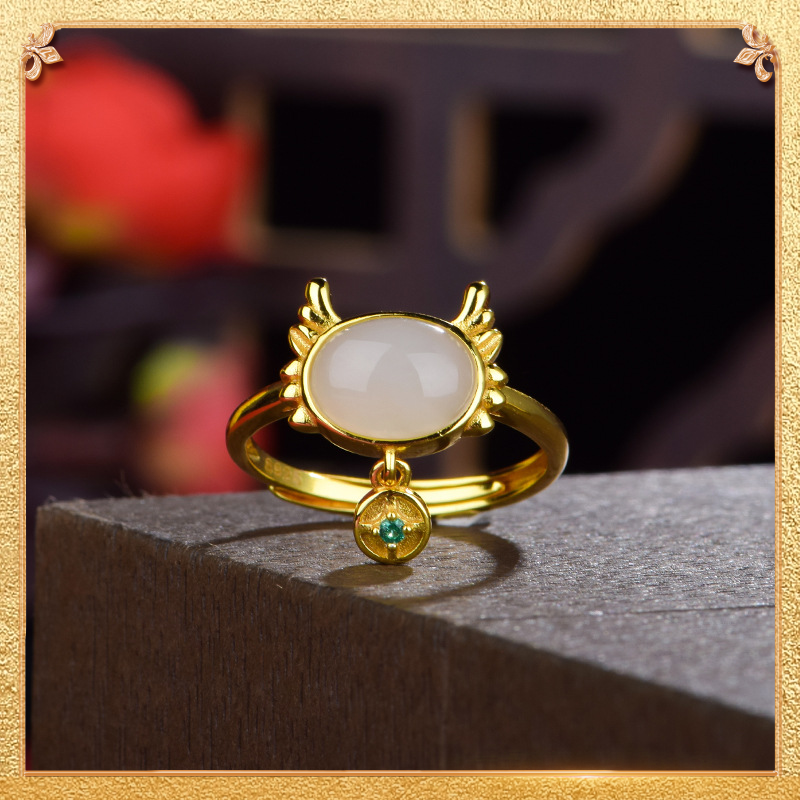 Spirit Dragon Ring - Like an ornament from a dreamy realm