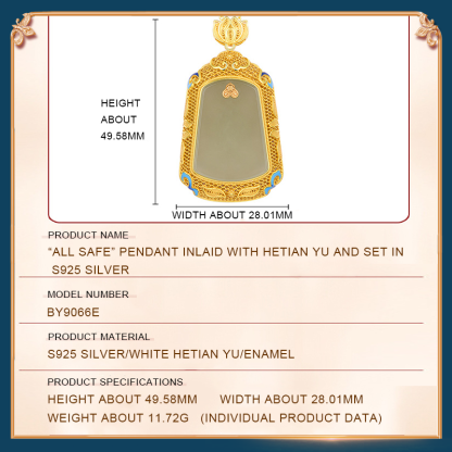 The specification and size of the all is Well Pendant