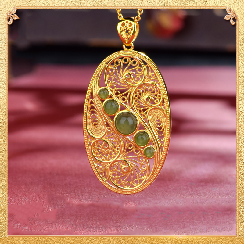 the first display of the flowers pendant