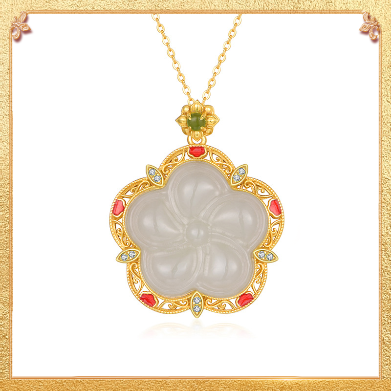 Classical Plum Blossom Pendant