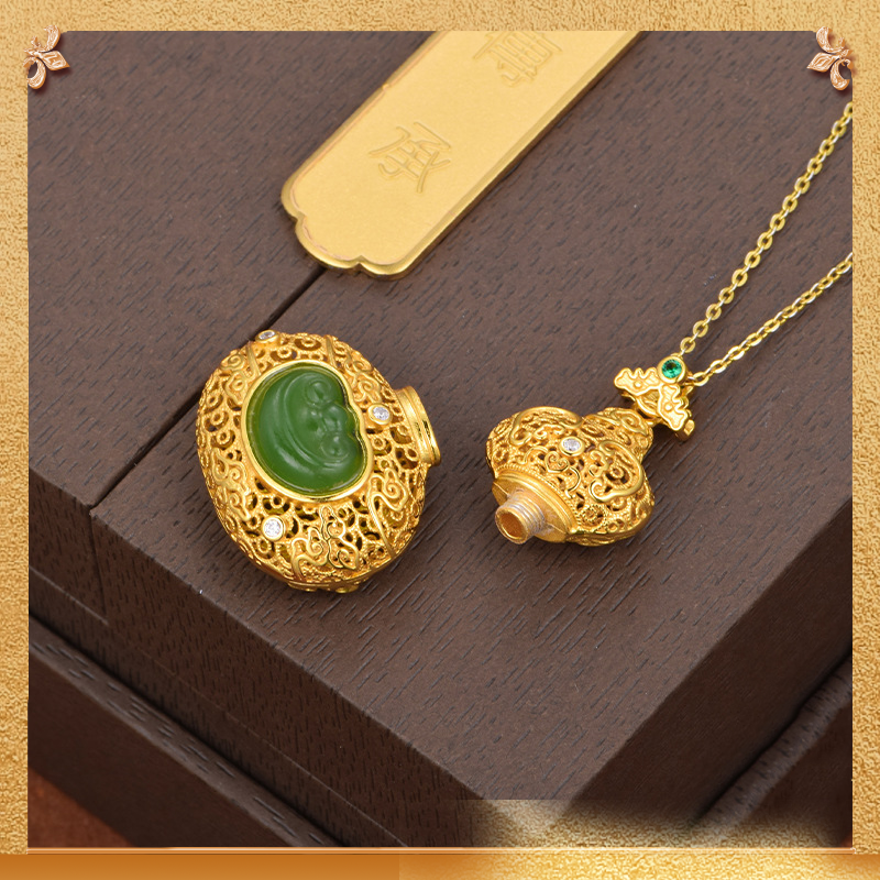 decomposed display of the lucky gourd pendant