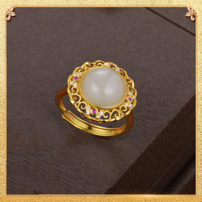 Ring of the Moon's Rhyme - Retro Chinese style