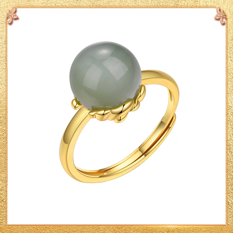 Condensed Pearl Ring - Nature's captivating charm