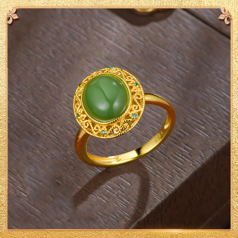 Palace Filigree Ring - Showcasing the unique allure of oriental culture