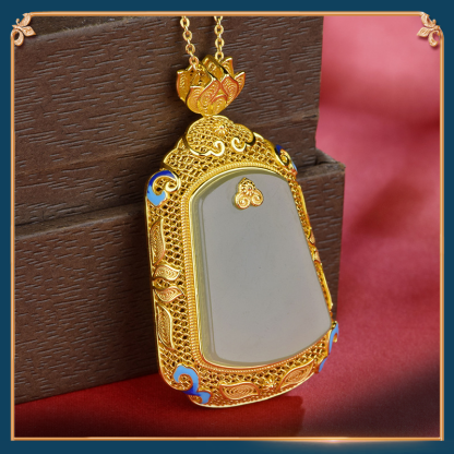 the third display of the all Is Well Pendant