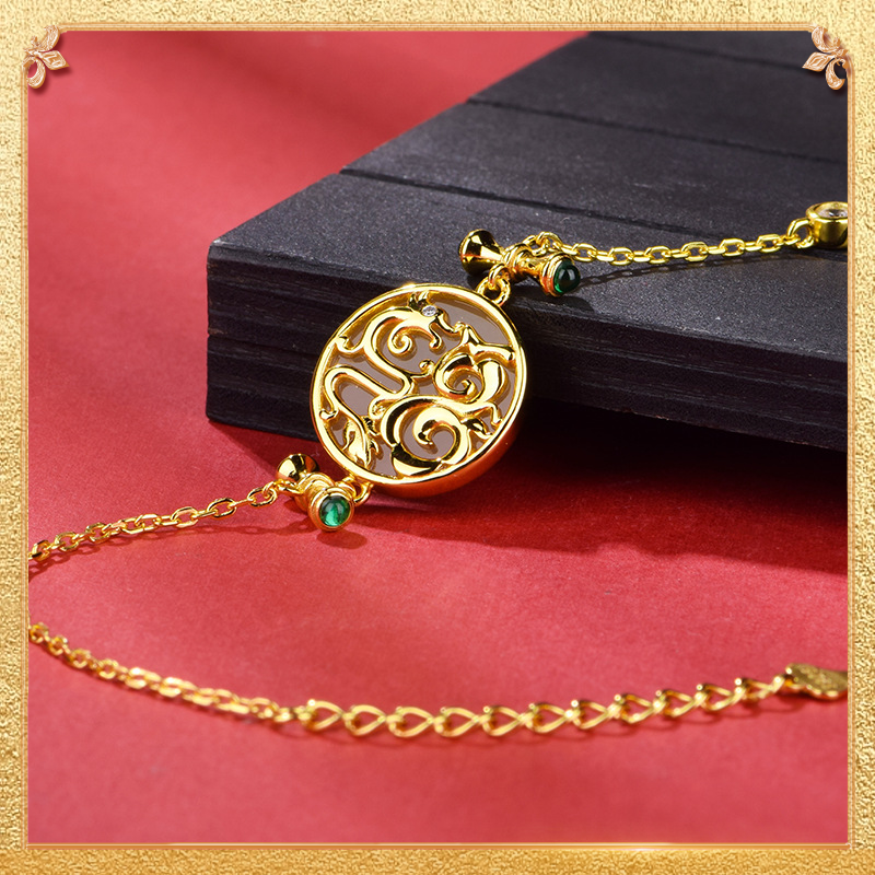 the second display of the dragon and phoenix bracelet