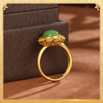 Palace Filigree Ring - Showcasing the unique allure of oriental culture